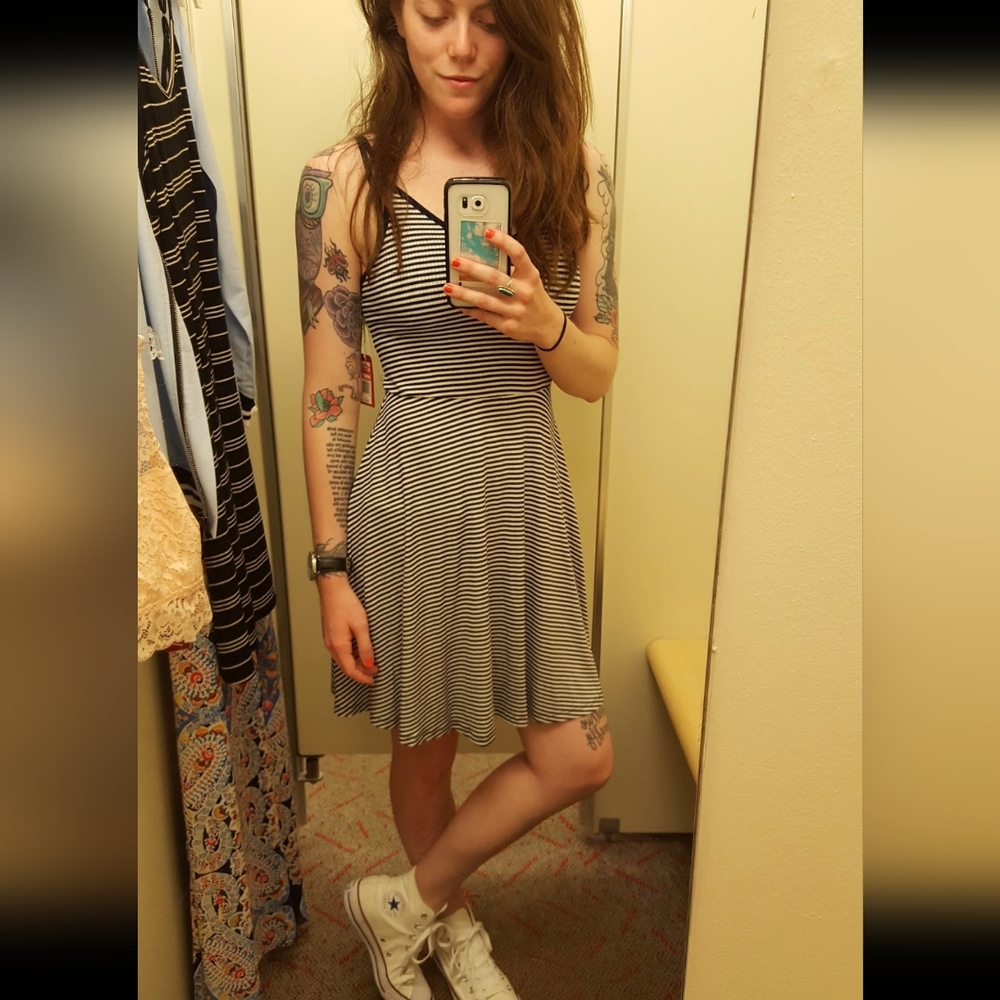 Stripped sundress
